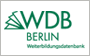 Logo Weiterbildungsdatenbank Berlin